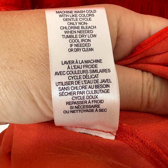 Joie Satin Mini Dress Long Sleeves Sz M 88 - Picture 9 of 9